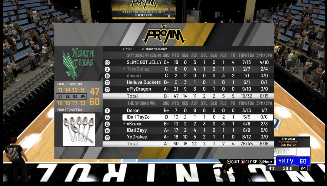 PuffBar2k's tweet photo. Good Games to @StayLockedx as we move onto the finals of March madness 🧹 🧹🧹
@RankEm_ @youFamousEnough @WRproamleague @2kCompGames https://t.co/582NMQZ4vq