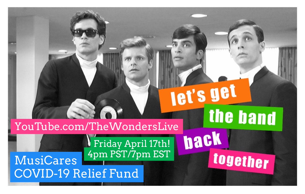 They’re getting the band back together for a reunion/watch party of That Thing You Do!

Join Liv Tyler and the Wonders this Friday 7 pm ET at YouTube.com/TheWondersLive to honor Adam Schlesinger and to raise money for MusiCares COVID-19 relief fund.