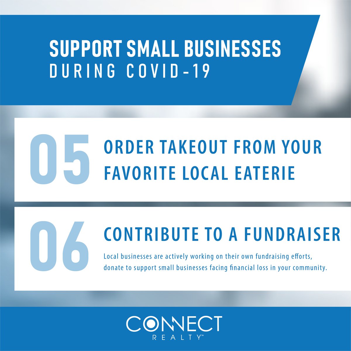 ConnectRealtyHQ's tweet photo. #SupportSmallBusinesses #COVID19 #ShelterinPlace #StayHealthy #StayHome #StaySafe #StayConnected #ConnectRealty #realestate #realtor #GetConnected 💙💚🧡 https://t.co/B4OHSyPlhX