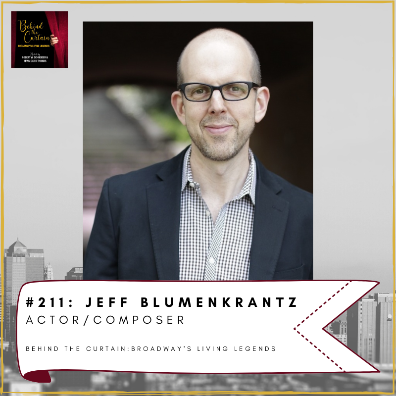 Jeff pulls back the curtain on his career to discuss how he reduced Stephen Sondheim to fits of laughter, what lessons he learned from the BMI Workshop, and why Walter Bobbie doesn't like criers.

Link to podcast here➡️ apple.co/2MwWf4y
