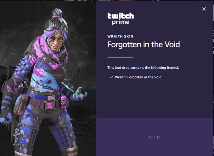 How To Claim The Apex Legends Wraith Twitch Prime Skin Uggpascherfo Com