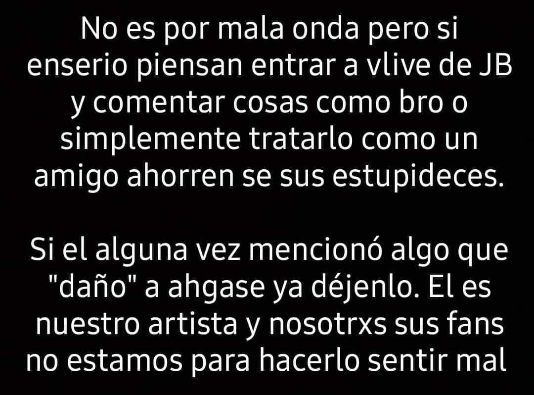 jaybeom7's tweet image. Enserio no lo hagan porfavor y difundan esto gracias 💚