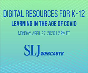sljournal's tweet photo. Free webcast "Digital Resources for K-12 | Learning in the Age of COVID" April 27 @ 2 pm ET with Gary Price of @infodocket @mtechman Lemma Shomali of @galecengage https://t.co/JtdFMd0P21 #sljdigitalresources https://t.co/qJPSZhQdOL
