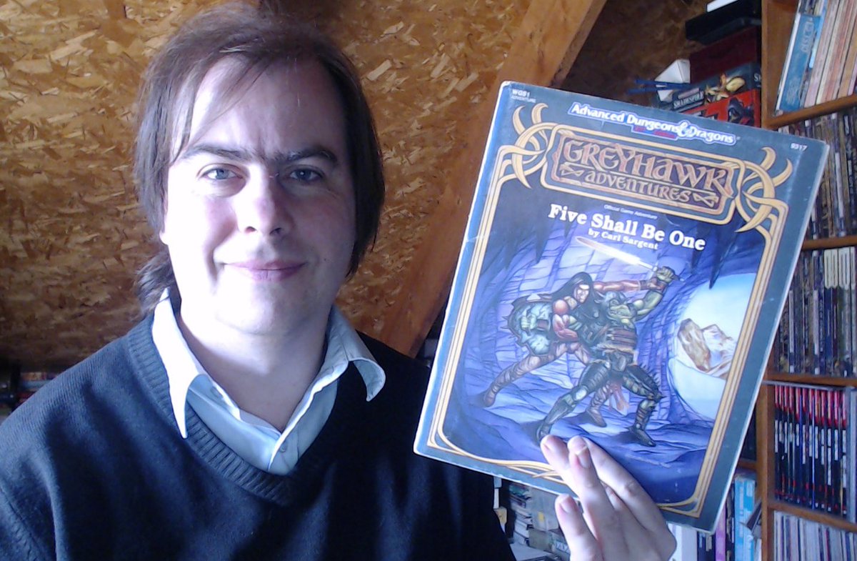 Found my copy of Five Shall Be One! I bought this shortly after it came out in 1991.  #dnd