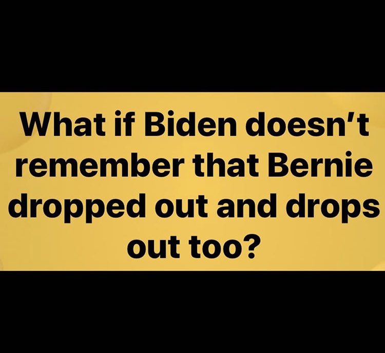 micheleroberts0's tweet photo. World Health Organization
#BernieDropOut
#Trump2020Landslide https://t.co/OaLhBjoUgw