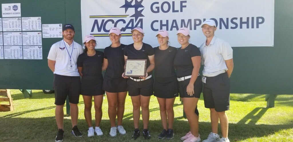 OKWUeagles_GOLF's tweet photo. Getting into what would’ve been conference championship season. Really wish we could’ve had the chance to see where this season ended for both OKWU Men and Women Golf. 

Our ladies finished the season ranked #1 in the KCAC and our guys ended the season ranked #2 

#WeAreOKWU https://t.co/CPDQa0IBtD