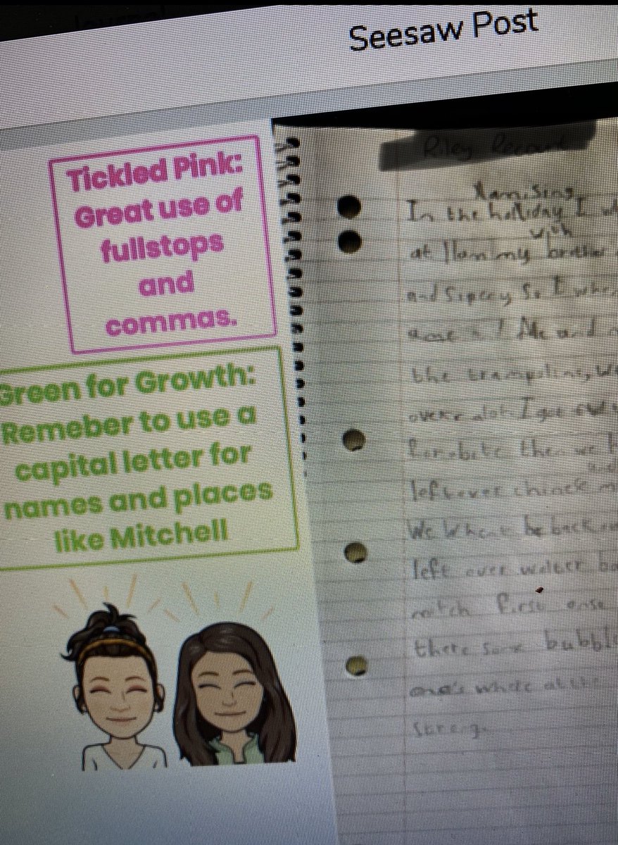 Casey Patuawa (@cpatuawa) on Twitter photo Thanks <a href="/Jordan_priestle/">Jordan Priestley</a> for your <a href="/Seesaw/">Seesaw</a> feedback PD. Giving purposeful feedback and using <a href="/Bitmoji/">Bitmoji</a> stickers to promote learning in our year 3 teams digital classrooms
#remotelearningtakp
<a href="/KellyJ_McEvoy/">Kelly McEvoy</a> <a href="/oliviaburt03/">oliviaburt03</a> <a href="/cpausler/">Caroline Stephanie Pausler</a> Thanks <a href="/Jordan_priestle/">Jordan Priestley</a> for your <a href="/Seesaw/">Seesaw</a> feedback PD. Giving purposeful feedback and using <a href="/Bitmoji/">Bitmoji</a> stickers to promote learning in our year 3 teams digital classrooms
#remotelearningtakp
<a href="/KellyJ_McEvoy/">Kelly McEvoy</a> <a href="/oliviaburt03/">oliviaburt03</a> <a href="/cpausler/">Caroline Stephanie Pausler</a>