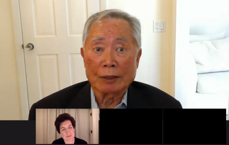 FacingHistorySF's tweet photo. "We had been depicted in terms of stereotypes. Rather unattractive stereotypes: buffoons, the silent servant, the vicious villain, the soil was tilled so to speak." @GeorgeTakei  @facinghistory #facinghistorynow https://t.co/TLDn9uTeiS