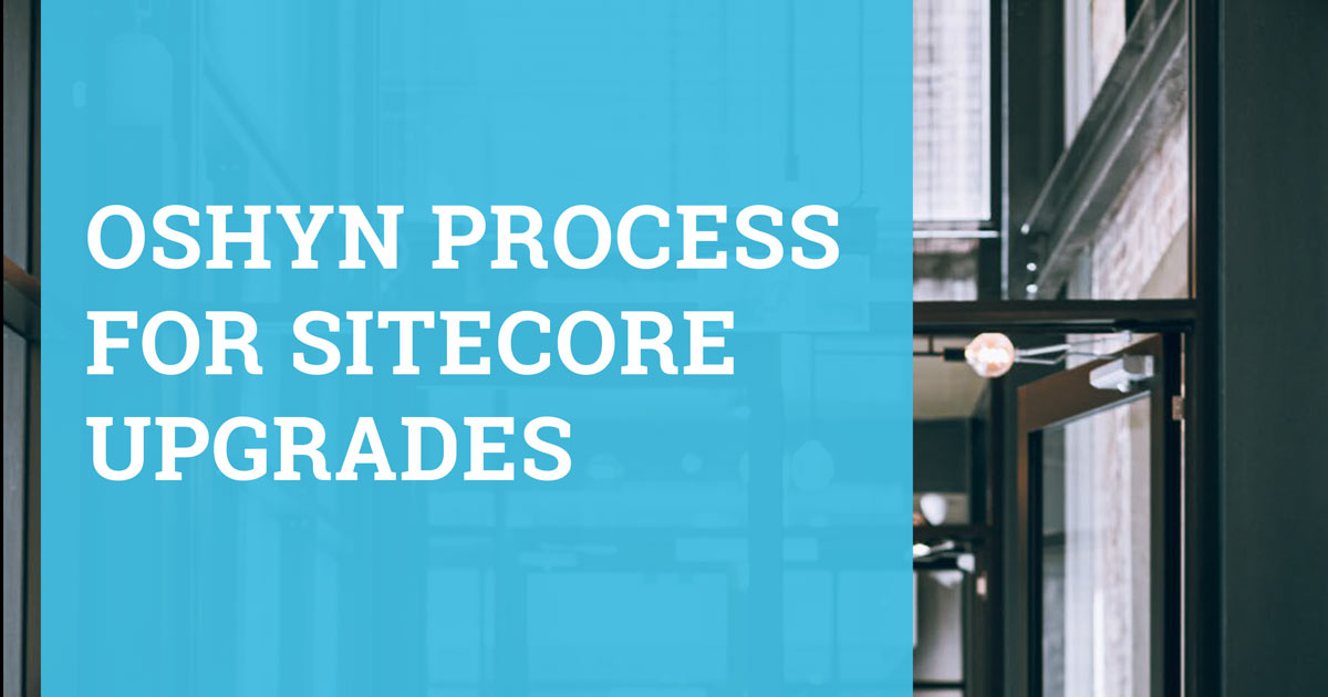 Oshyn_Inc's tweet image. We've learned a lot over the years on how to do @Sitecore upgrades. Download our latest ebook to learn more about our approach. #Sitecore #SitecoreUpgrade ow.ly/O91z50zen76