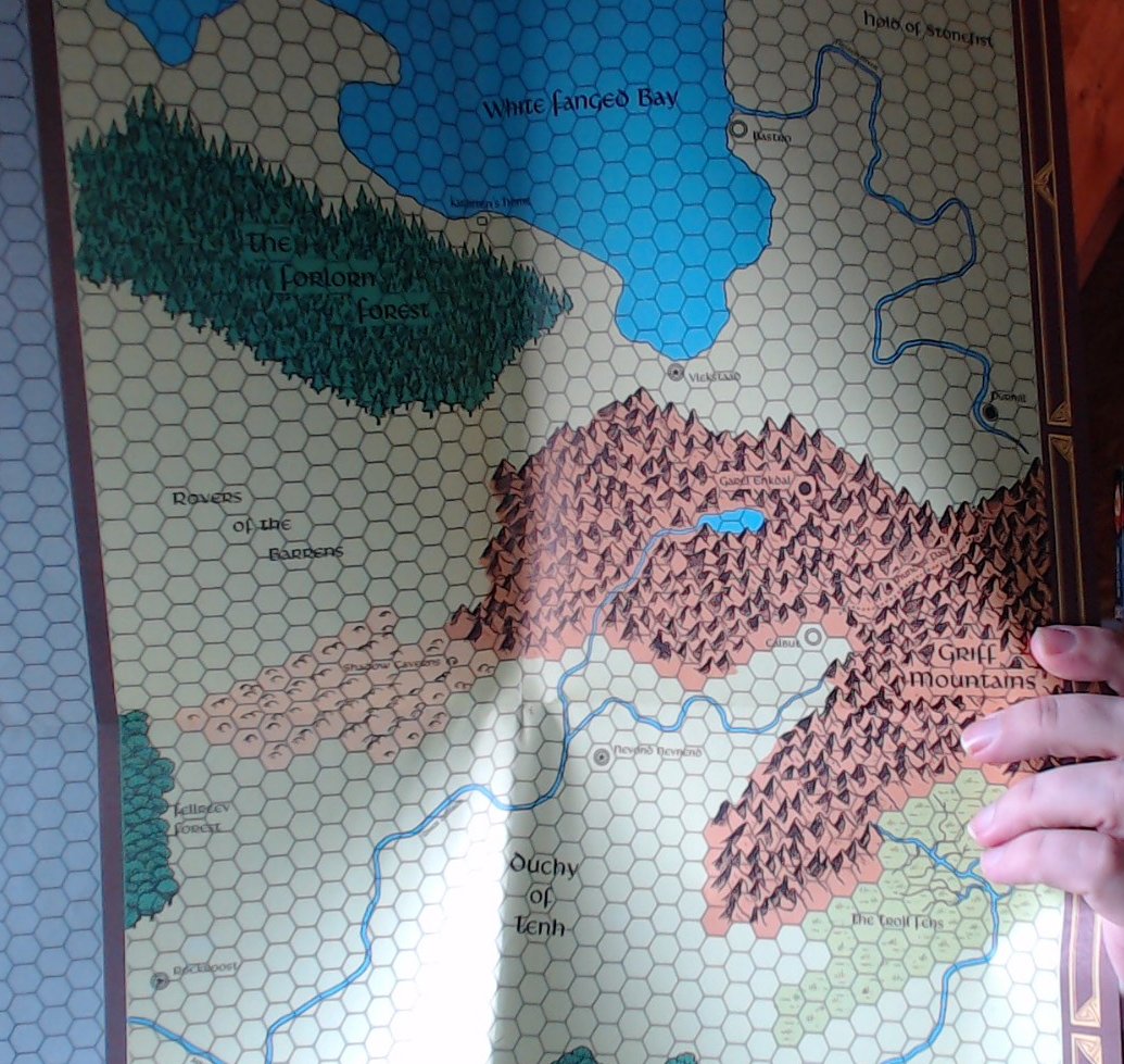 I& #39;d forgotten some of the cool stuff in this adventure. Here& #39;s part of the poster map!   #dnd