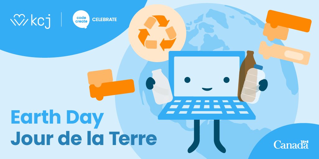 KCJ_Kim's tweet photo. 🌎#EarthDay2020 is almost here and KCJ is celebrating all next week with a special #CodeCreateCelebrate online workshop - join us to build your own recycling video game in #scratch and learn about the #GlobalGoals along the way!
Register 👉https://t.co/IArz4Cxs8A https://t.co/urTqCKzhLL
