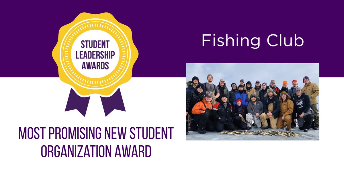 northerniowa's tweet photo. Two student orgs are receiving this year’s honor for providing students with a space to explore shared interests and finding a unique community at UNI. Congratulations, @uni_fishing and @mtsociety_uni! https://t.co/ZDVkzGGsgt