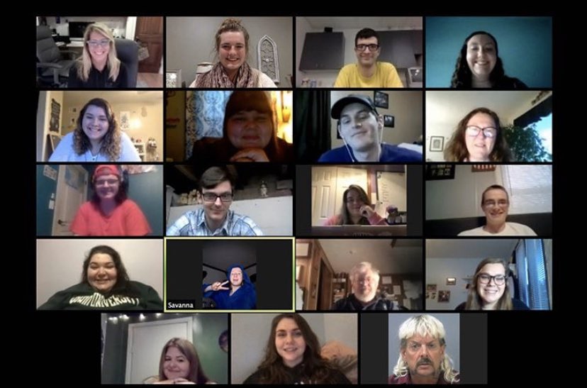 We love seeing your smiling faces (and Tiger King) over Zoom for chapter meetings. Keep up the great work communicating virtually this spring brothers! We’re so proud of each of you for facing this transition together. 💙💛 #aporegionh