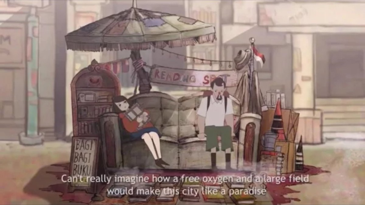 Djakarta 00 (2015)Kali ini film animasi hasil karya anak negeri. Jarang2 lo Indonesia bikin film dengan tema post apocalypse kaya gini. Film ini gambarin Jakarta pasca bencana yang sudah semakin parah  https://youtu.be/yckkZatFI... 