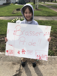 that was a blast!! thank you and the entire brasser staff for doing that for the kids #GCPride