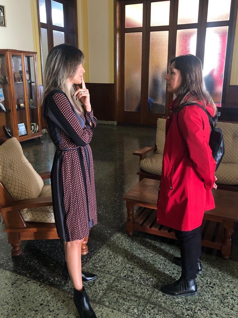 MalenaGalmarini's tweet photo. Hoy participé del encuentro con la Ministra de Seguridad de la Nación, @SabinaFrederic y autoridades de @PrefecturaNaval en Tigre, para conversar acerca de los trabajos realizados en el marco del COVID19. https://t.co/kRJ6CB9tey