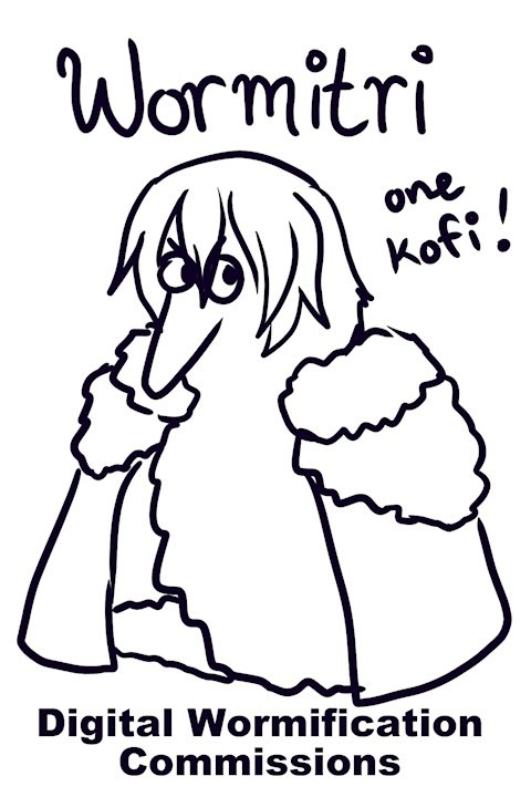 CookyBandit's tweet photo. I also have Wormification Commissions open!
for 1 kofi you can get any character made into a worm on a string ๐ณ
https://t.co/wDClU07AOv
#tobisscribbles #FireEmblem #wormification https://t.co/oTGypdOzW9