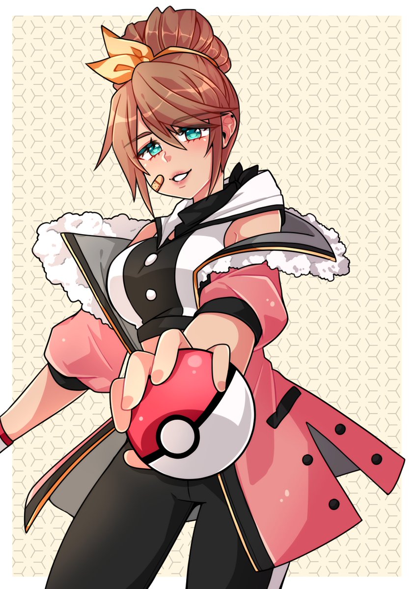 one of my PKMN trainer OCs, holly! q)9pic.twitter.com/OsX9OwIwZt.