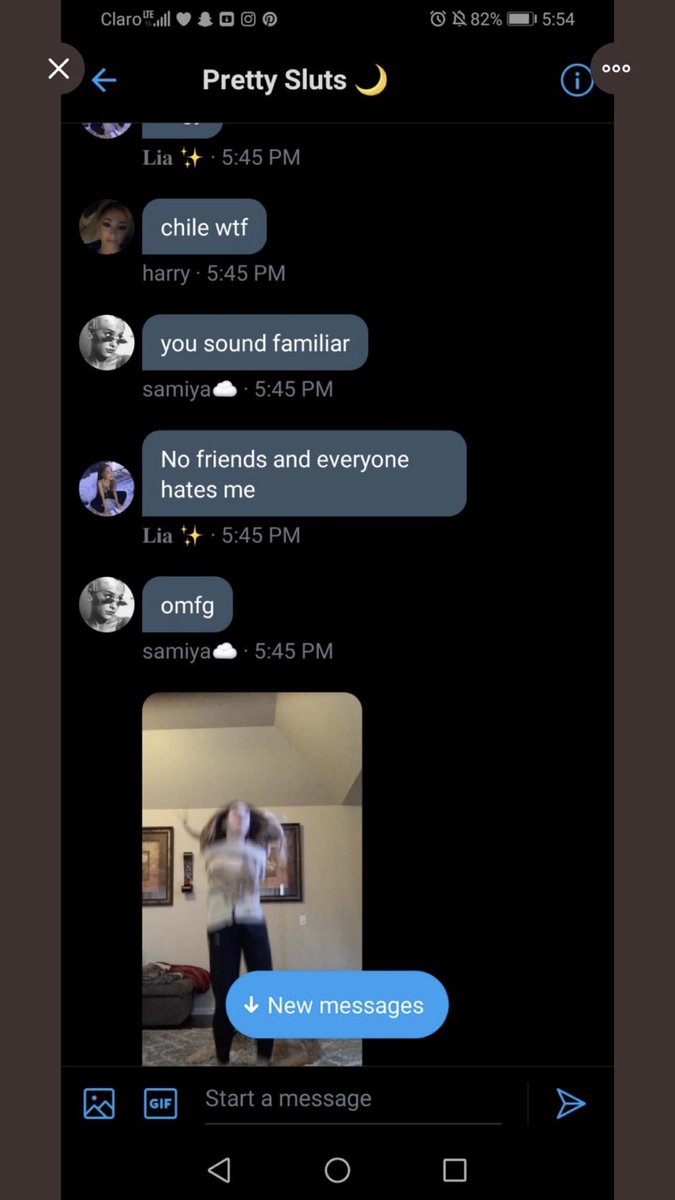 after everyone was sure she was catfishing, everyone in the gc was going off on her and arguing. she kept saying stuff like, "can we all just say sorry" and apparently she called  @bettereri a bitch- so things def weren't on good terms. people were getting so scared-