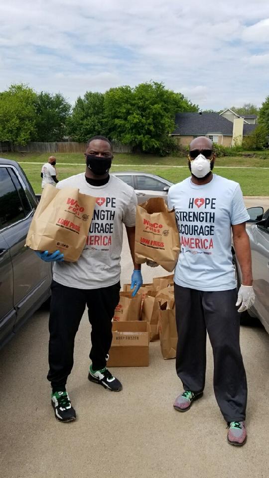 #ONLY1AEYL
Our partners, Inspired Trends 3:20 said it best,
"Feeling really blessed to be able to bless others. Very humbling experience." 
‘You shall love your neighbor as yourself... Matthew 22:39
Thanks to Honi's Coffeehouse, Above All Things and Inspired Trends 3:20!