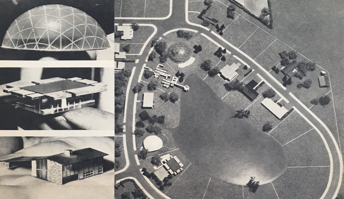 The Homestyle Center & Home Research Foundation were conceptualized by Detroit realtor Jason Honigman. His vision for the Homestyle Center was a tourist attraction in the form of a neighborhood of experimental houses, each representing a different region of the US.