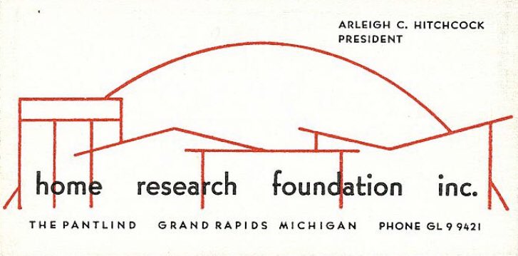 To lead the project Honigman hired a local Grand Rapids architect named Arleigh “Bud” Hitchcock, who had designed a number of homes himself and had experience as a salesman for Herman Miller.