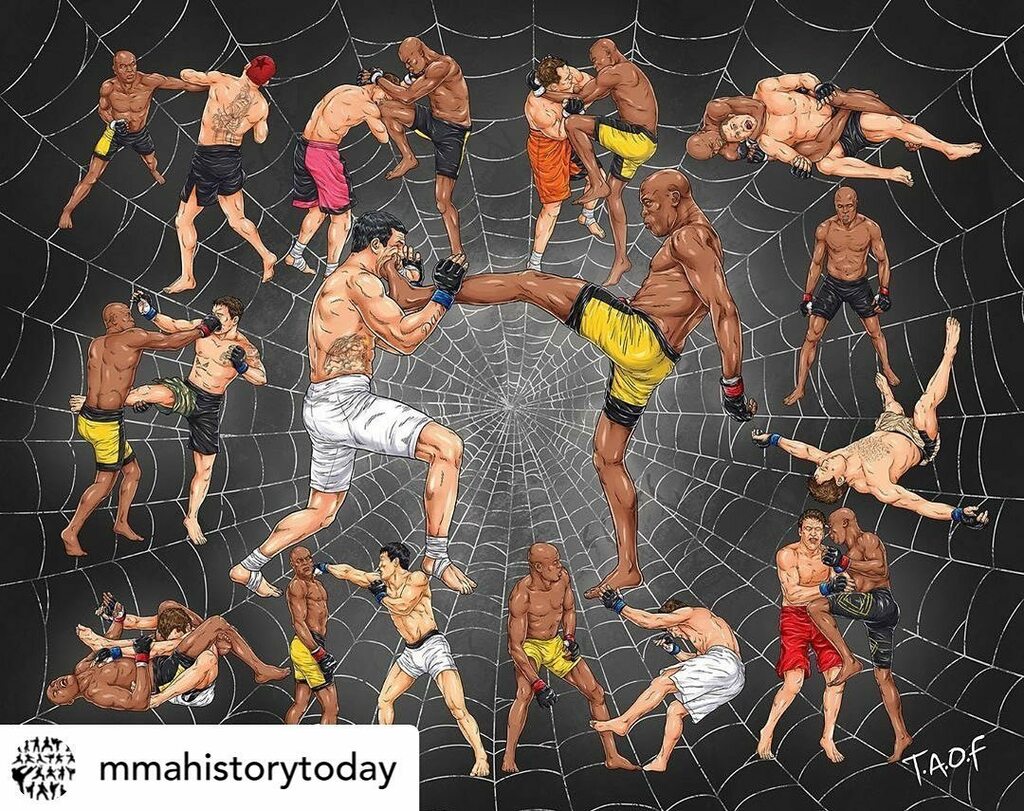 Posted   Happy 45th birthday to the legendary Anderson Silva 