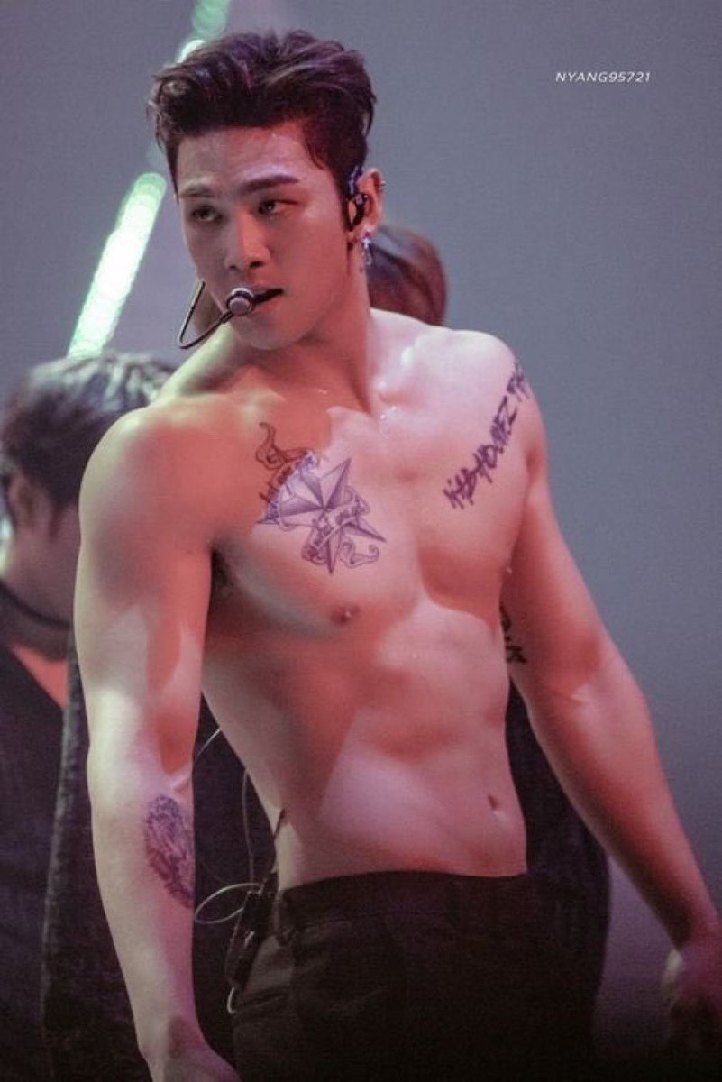 scratch that, baekho's tattoos are something else