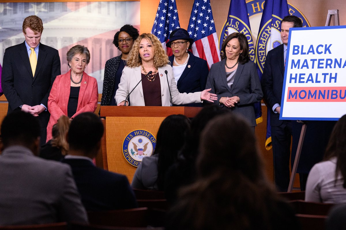 The Black Maternal Health  #Momnibus consists of 9 bills. Rep.  #LucyMcBathsponsors the Social Determinants for Moms Act.Details  https://mcbath.house.gov/press-releases?id=12E64899-3ACC-4477-AA4F-6E2DB2BB01BB #BlackMaternalHealthWeek 16/ https://twitter.com/RepLucyMcBath/status/1250166128611131392?s=19