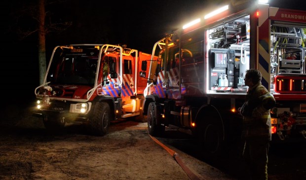 Melding politie Stationsweg Maarn inzake brandstichting