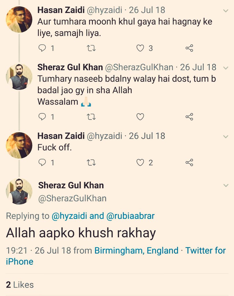 Thread: Tito & his honorable members of press.Azhar only set the record straight because he was there in the meeting. Let me show you how your brethren engage others at SM. Don't block & hide now....Exhibit A.  @hyzaidi honorable member of press.  https://twitter.com/titojourno/status/1250070256263053314