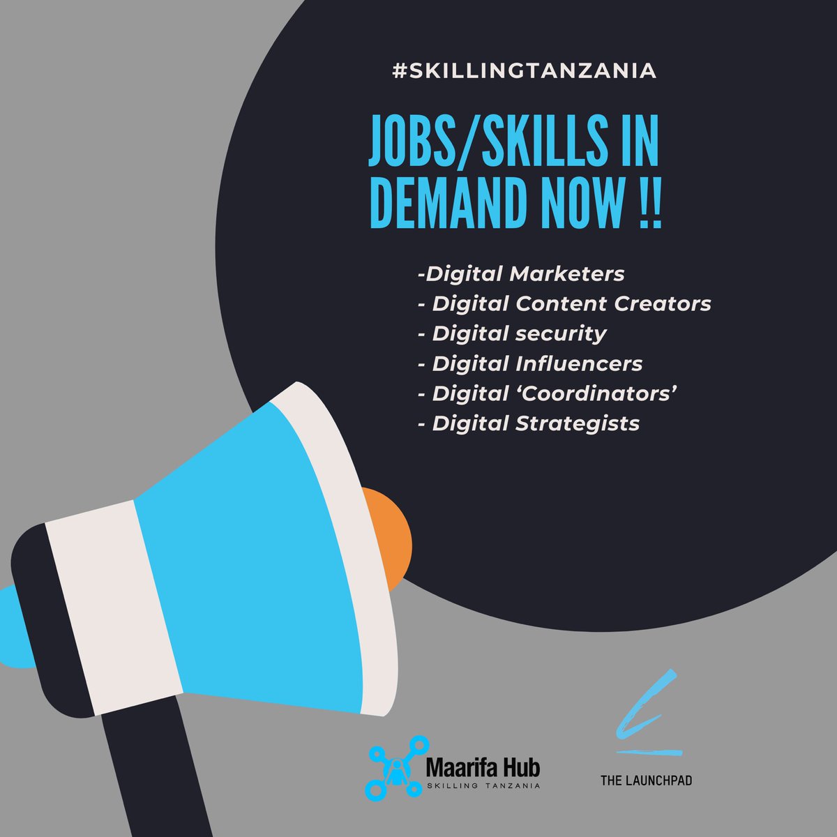 HubMaarifa's tweet photo. #SkillingTanzania

Join us on Friday this week as we take a look at the skills in demand today with the ongoing #COVID19 https://t.co/CMWvQxY52n