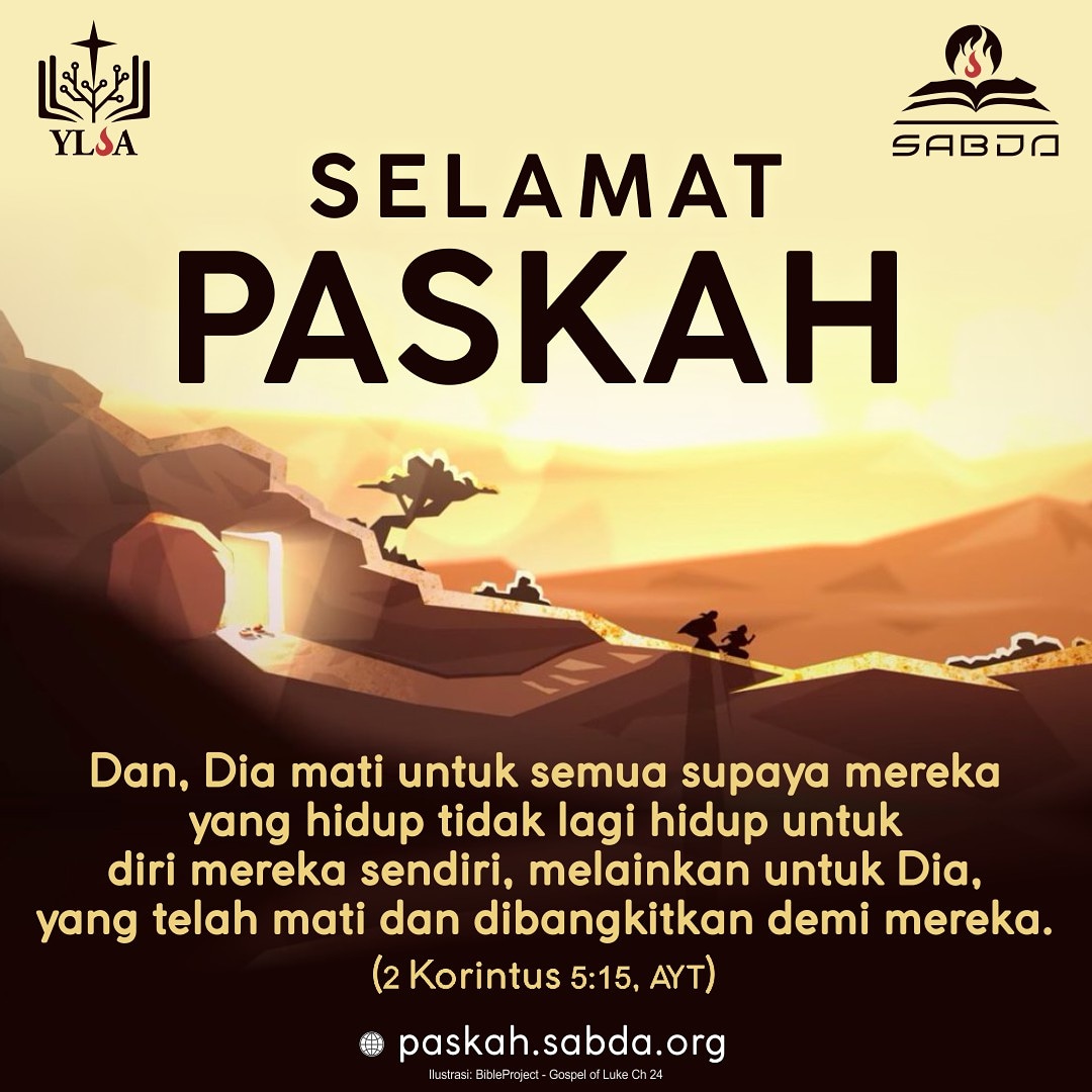 apps4god's tweet image. Selamat Paskah. Kiranya Paskah ini terus menguatkan kita, memberi pengharapan dalam menghadapi tantangan dan pergumulan hidup.
#Paskah2020 #pengharapan #hidupbaru #anugerah #kekuatan #Apps4God #IT4God