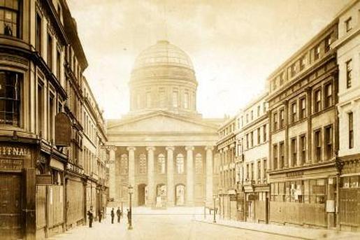 A question for all our interesting followers if you have a few spare mins? What is your favourite   #lostbuilding? Any country, any century.... Here& #39;s one of ours - the Custom House in Liverpool damaged (but not destroyed) by bombs in 1941 & needlessly demolished in 1948