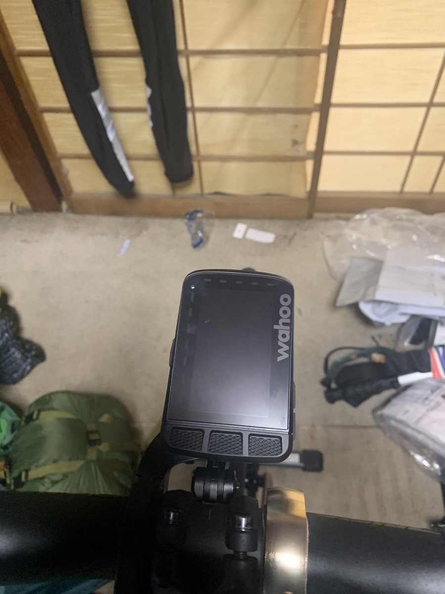 Uraburu's tweet photo. 買っちった
＃wahoo #elementROAM https://t.co/fKUWm0rVcU