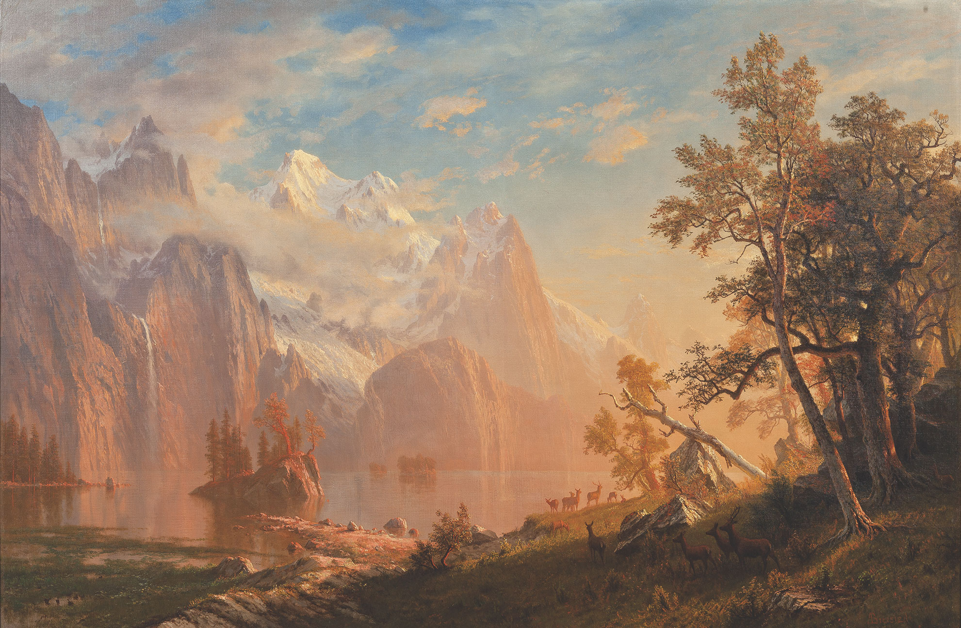 David Perell on X: When it comes to American art, nothing beats the Hudson  River School style. These artists worshipped their landscapes. They were  humbled by the rule of nature and moved