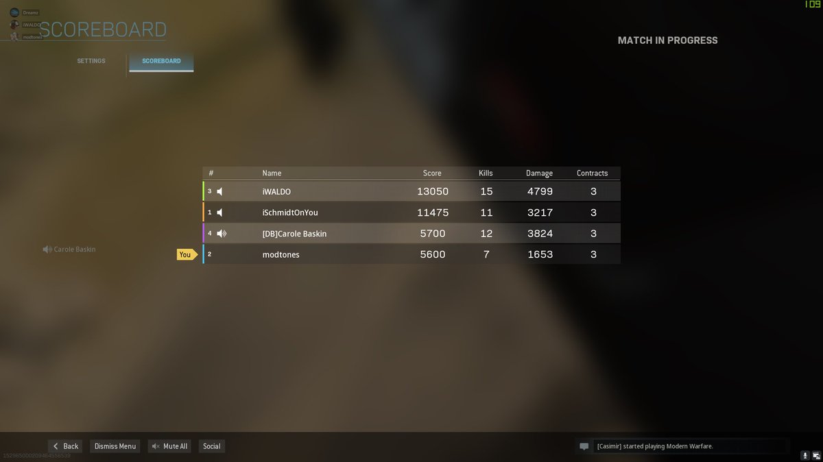 modtones's tweet image. 45 kills as a squad in #Warzone #ModernWarfare 👀