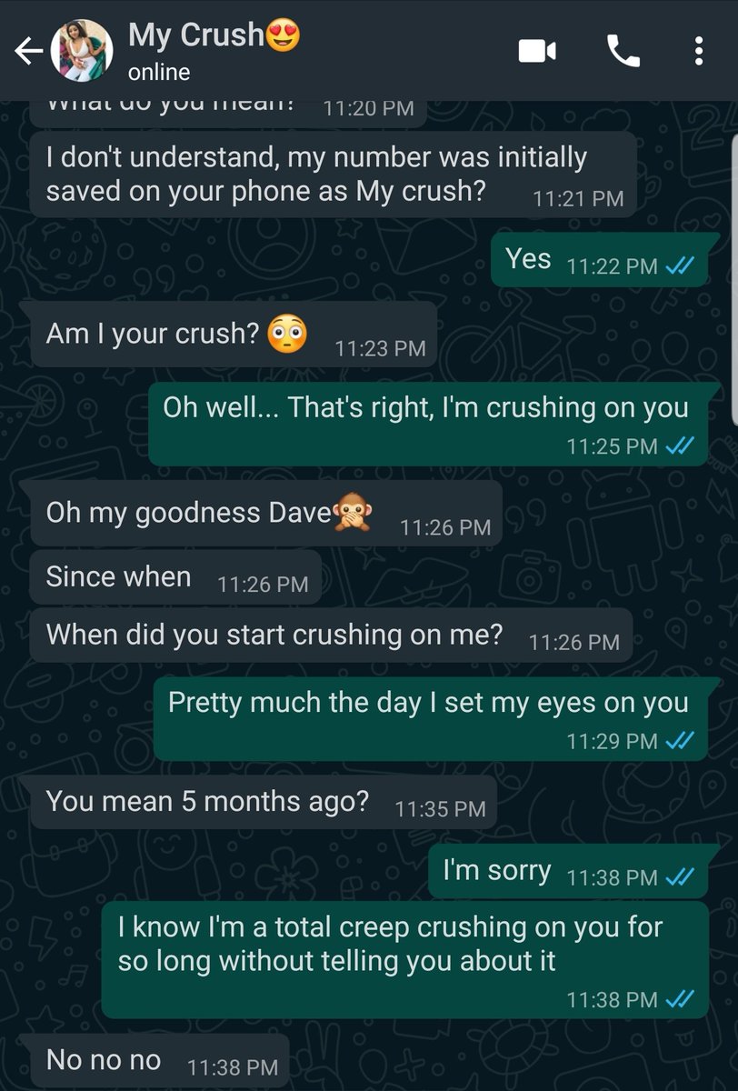 This hilarious conversation between a guy and his crush is the funniest thing you will read todayCheck the thread for the complete part