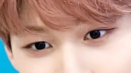 his eyes