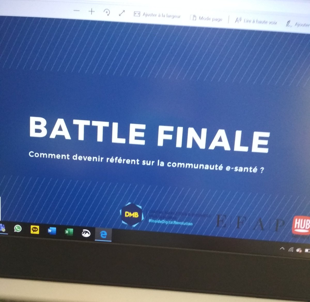 It's the final countdown!! Présentation de la compétition finale avec le <a href="/HUBInstitute/">HUB Institute</a>, la team des Motivés est au taquet !! #onalapatate #Teams #mbadmb
