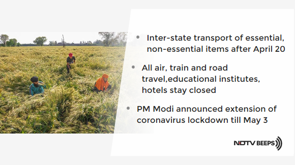 ndtv's tweet image. New Lockdown Guidelines Allow Industries In Rural Areas From April 20: 10 Points ndtv.com/india-news/cor… #NDTVNewsBeeps #LockdownGuidelines