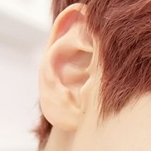 his ears