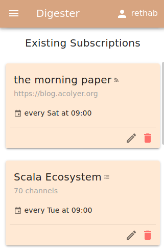 digesterapp's tweet photo. 🎉 You can now both edit and delete subscriptions https://t.co/t3ZzcI8az8