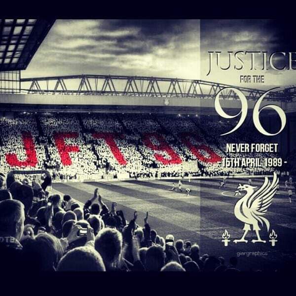 JuSwifty78's tweet photo. 31 years ago today, 96 children, women and men lost their lives at Hillsborough.💔They will never be forgotten, they will never walk alone. 😔 #YNWA #JFT96 ❤ @LFC https://t.co/825P78W4zh