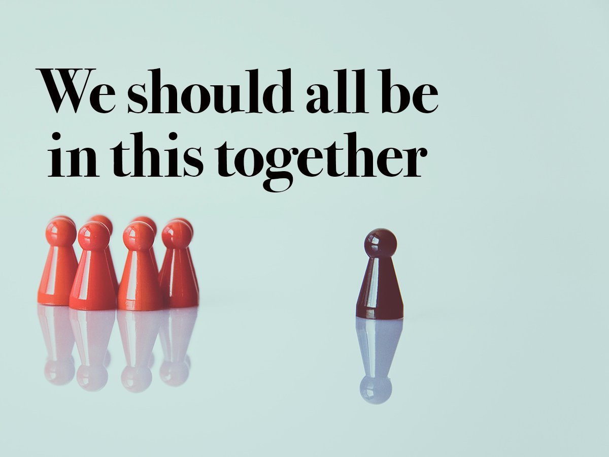 ATGFnet's tweet photo. Not a multinational corporation. Not driven by shareholder expectations. Not laying off employees. Because we're #allinthistogether. We put people first. ATGF #titleinsurance. #atgfcovidsafe https://t.co/iXTNxfLikt https://t.co/YLZPu4Ht9u