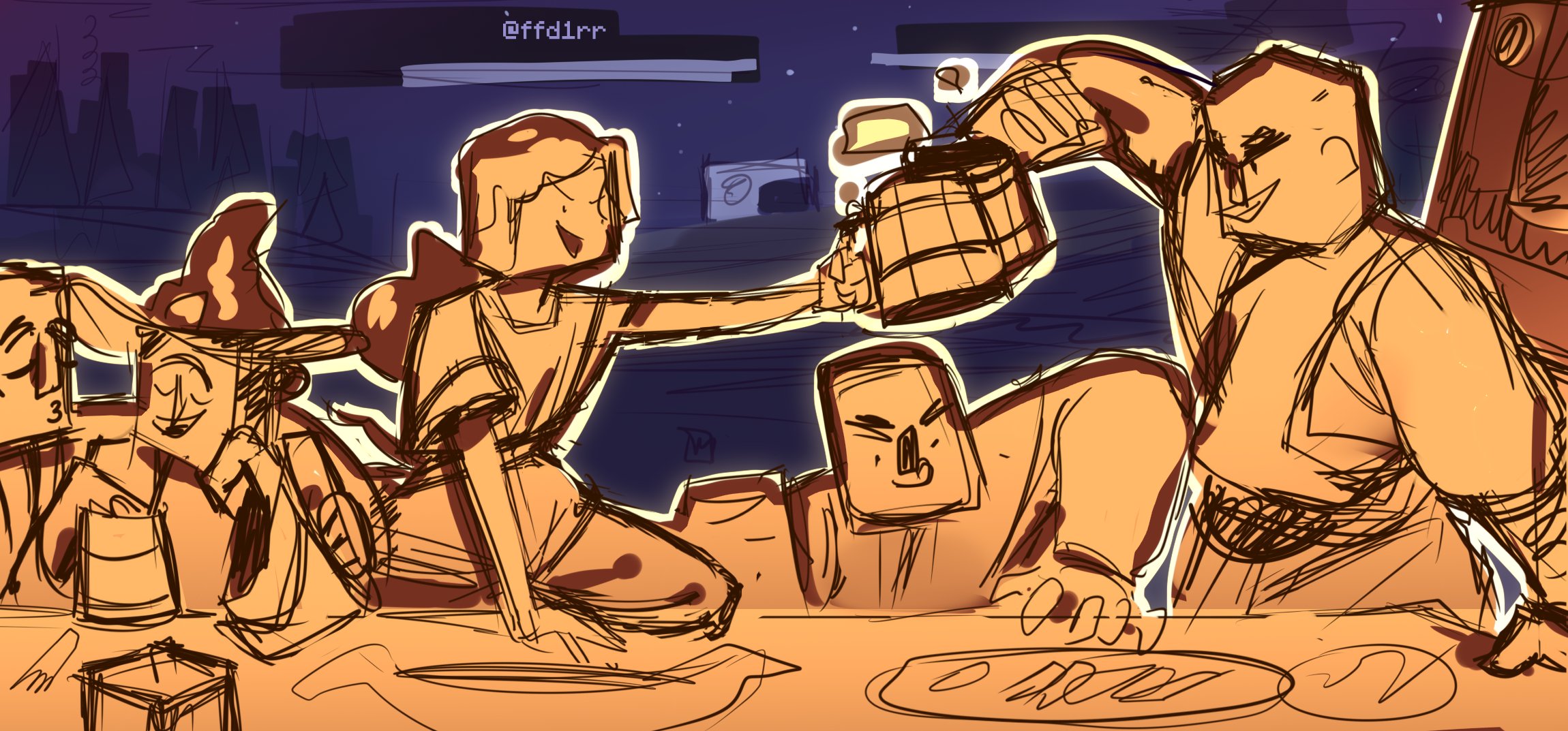 Villager и Pillager шип
