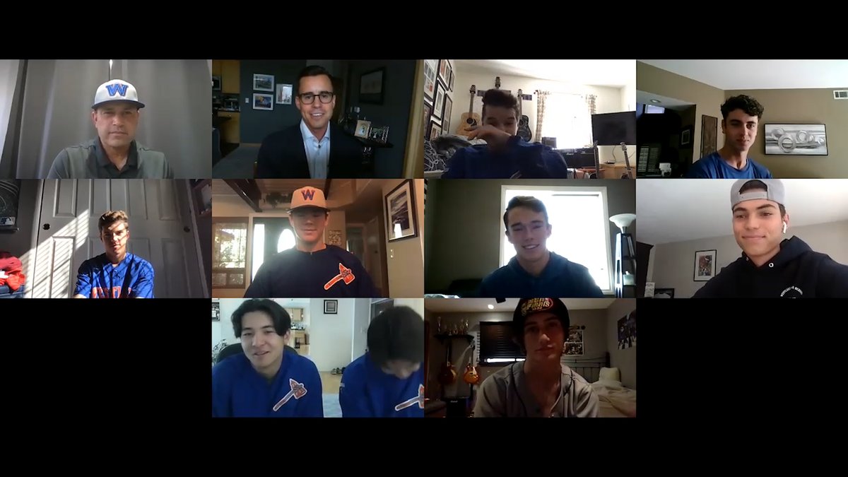 SWatsonTV's tweet image. .@ChristianYelich wrote a letter of encouragement to the seniors at his alma mater after their baseball season was cut short. 

Tonight at 10, I talk to the 9 seniors at @WestlakeHS_CA about the @Brewers MVP and how his words are helping them move on.