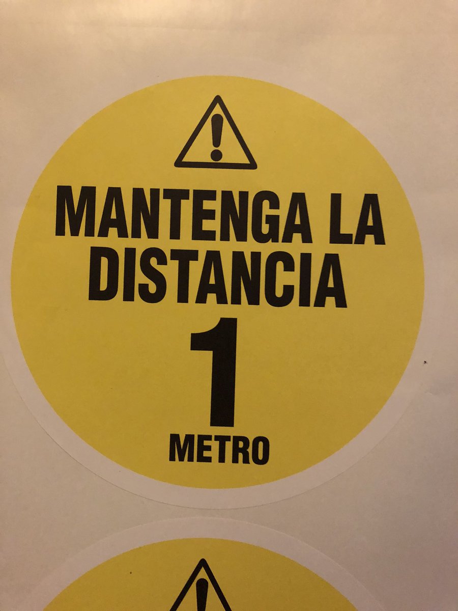 TiendaStampados's tweet photo. @SrDatos  Le tenemos esta señaletica Adhesiva para el suelo ideal para las  pymes, locales de galería comerciales que necesitan volver a trabajar con atención paa que sus  clientes mantengan la distancia a solo $ 1.500 la unidad. 5 por $5.000.- #rT #COVID2019chile https://t.co/Ap2zvbDYIe