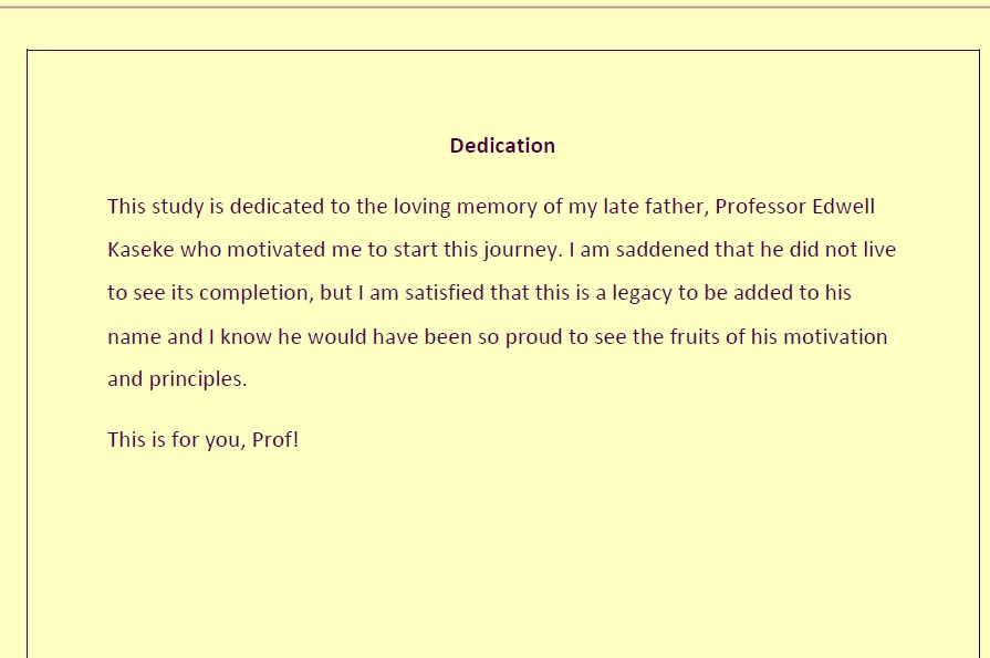 7. Pops passed on in 2017 but it was his final wish for me to finish this and I promised I would.He was the first in his family to get a doctorate & my final gift to his legacy is to be the second. That makes me a 2nd generation Doc but it's building on a foundation he & mom laid