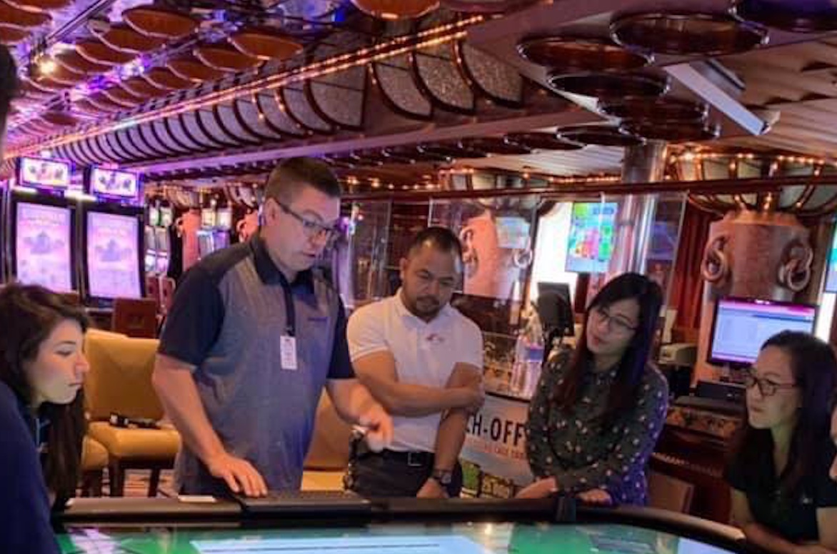 People continue to get sick on cruise ships. In 2017 I led more than 20 cruise casino machine installs and trainings for major cruise lines in the Canada, US, Italy and St Thomas. Found some old photos and I thought a thread with some insight below could be interesting to others.